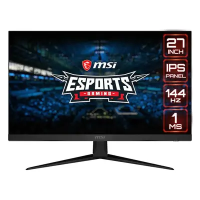 Monitor Gaming LED MSI G271, 27", Full HD, 144Hz, 1ms, DisplayPort, Negru