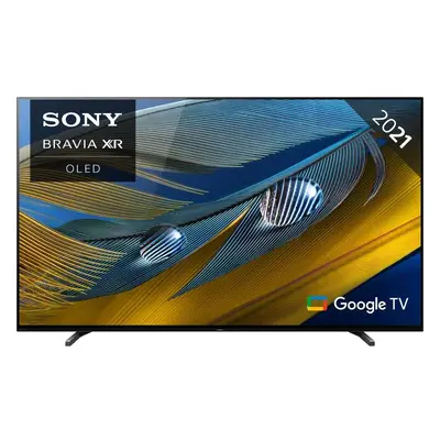 Televizor Smart OLED, Sony BRAVIA XR 65A80J, 164 cm, Smart Google TV, Ultra HD 4K, Clasa G