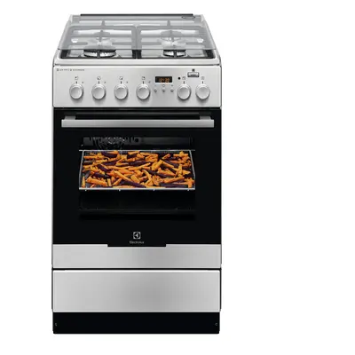 Aragaz mixt Electrolux EKK54975OX, Cuptor electric, Grill, 4 arzatoare