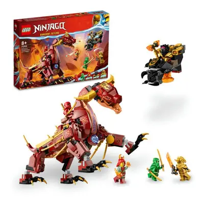 Set LEGO Ninjago - Dragonul de lava (71793)