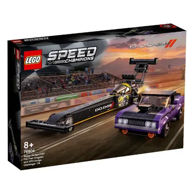 LEGO Speed Champions Mopar Dodge Srt Top Fuel Dragster Si Dodge Challanger 1970 76904