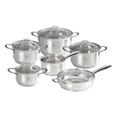 Set oale inox 12 piese Silver Jewellery Berlinger Haus BH 6661