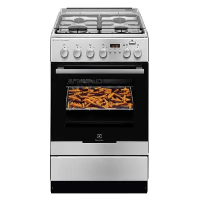 Aragaz mixt Electrolux EKK54970OX, Cuptor electric, Grill, 4 arzatoare