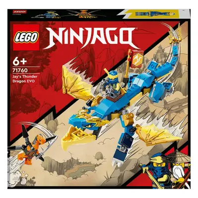 LEGO® NINJAGO® - Dragonul de tunet EVO al lui Jay 71760, 140 piese