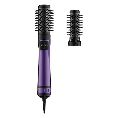 Perie rotativa Rowenta Brush Activ Compact CF9524F0, 1000 W, 2 viteze, Invelis ceramic, Violet