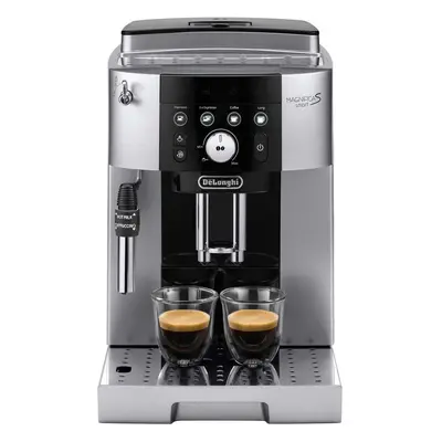 Espressor automat DeLonghi Magnifica S Smart ECAM250.23.SB, 1450 W, 15 bar, Argintiu/Negru