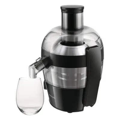 Storcator de fructe si legume Philips HR1832/02, 500 W, 0.5 l, Negru