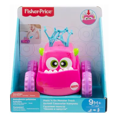 Apasa si porneste Monster Truck Fisher Price