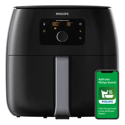 Friteuza fara ulei Philips Airfryer XXL HD9650/90, 2225 W, 1.4 kg