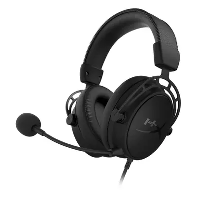 Casti gaming cu microfon HyperX Cloud Alpha S, PC si PS4, Negru