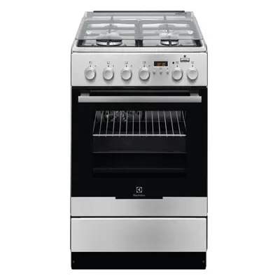 Aragaz Electrolux EKK54955OX, PlusSteam, Grill, Cuptor electric, 4 arzatoare