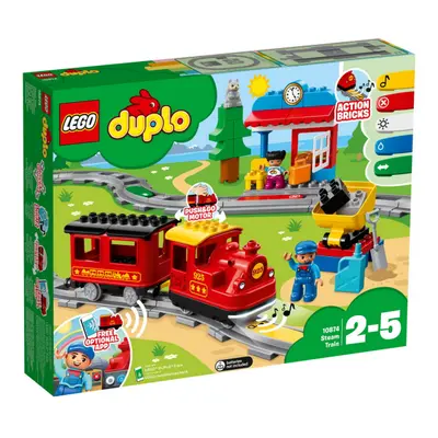 LEGO DUPLO - Tren cu aburi 10874