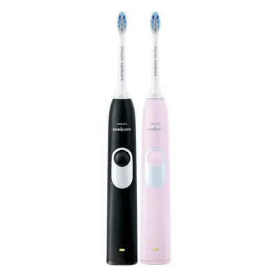 Set 2 periute de dinti electrice Philips Sonicare HX6232/41, 62000 miscari/min, 1 program, 2 cap