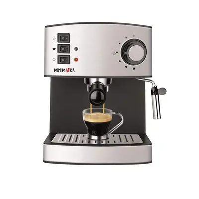 Espressor cafea Minimoka CM 1821, 850W,15 bar, INOX