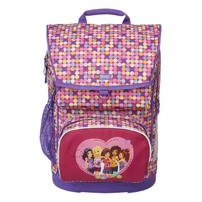 Ghiozdan Scoala Maxi + Sac Sport, Lego Core Line - Design Friends Confetti