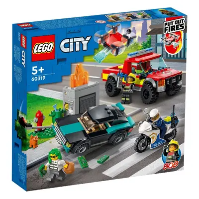 LEGO City - Stingere de incendiu si urmarire politista 60319