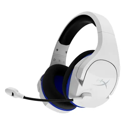 Casti gaming cu microfon HyperX Cloud Stinger Core, Wireless, pentru PS5 PS4 si PC, Alb