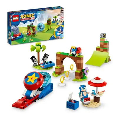 Set LEGO Sonic the Hedgehog - Provocarea cu sfera de viteza a lui Sonic (76990)