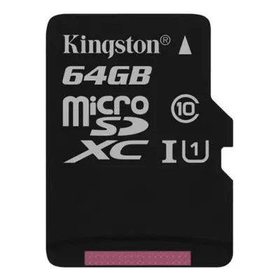 Card de memorie Kingston MicroSDXC, 64GB