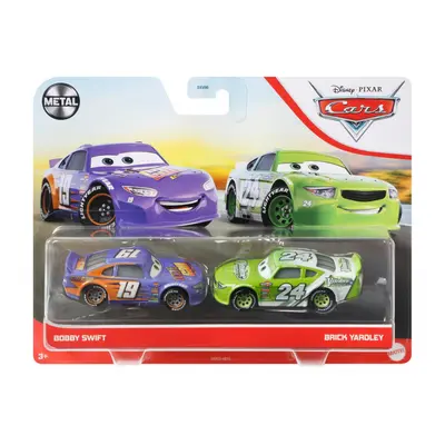 Set 2 masinute metalice Cars3 - Bobby Swift si Brick Yardley