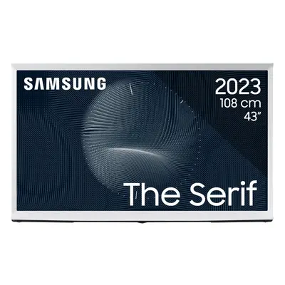 Televizor Lifestyle Samsung The Serif QLED 43LS01BG, 108 cm, 4K Ultra HD, Smart, Clasa G