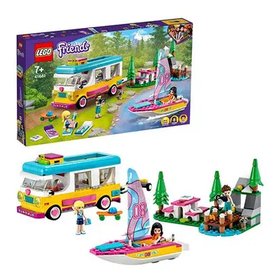 LEGO® Friends - Rulota de camping si barca cu panze 41681, 487 piese