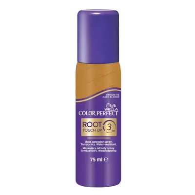 Spray Nuantator Wella Color Perfect Root Touch Up 3 Medium to Dark Blonde, 75 ml, Blond Inchis