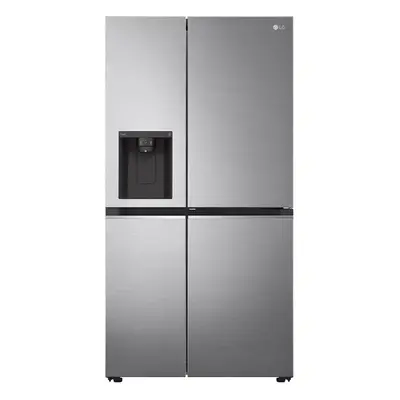 Side by Side LG GSJV71PZTE, No Frost, 635 l, Door Cooling, LINEARCooling, LG ThinQ, Dozator apa,