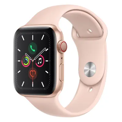 Apple Watch Series 5 GPS + Cellular, 44mm, Gold, Aluminium Case, Pink Sand Sport Band