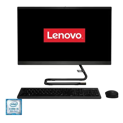 Sistem Desktop PC All-In-One Lenovo IdeaCentre A340-22ICK, Intel® Core™ i5-9400T, 8GB DDR4, HDD 