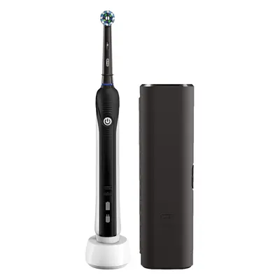 Periuta de dinti electrica Oral-B PRO 750 Black Edition, 8800 oscilatii, 1 program, 1 capat, Neg