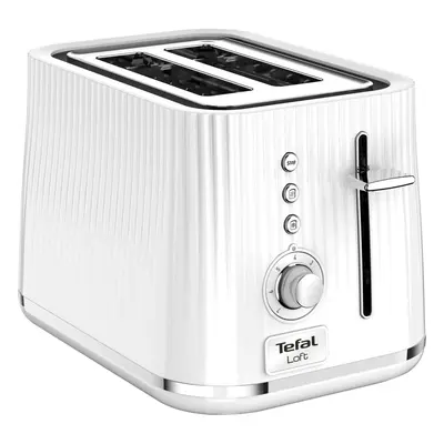 Prajitor de paine Tefal Loft TT761138, 2 felii, Alb