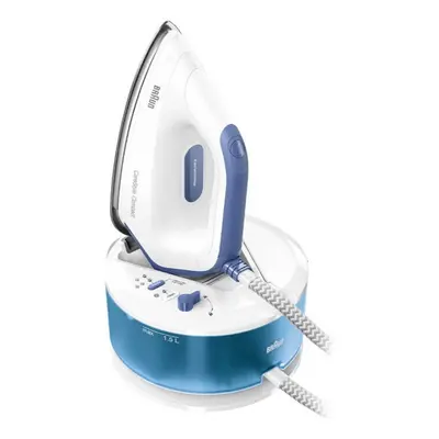 Statie de calcat Braun Carestyle IS2143BL, 2400 W, 6 bar, Talpa FreeGlide 3D, Alb/Albastru