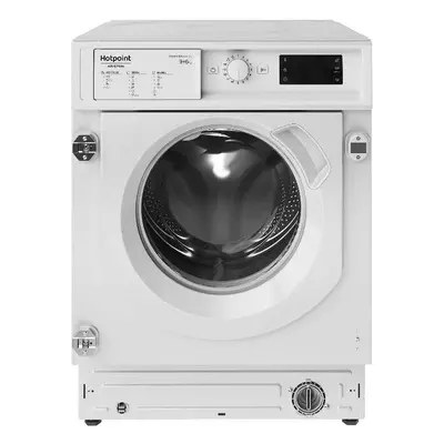 Masina de spalat rufe cu uscator incorporabila Hotpoint BI WDHG 961484 EU, 1400 RPM, 9 kg spalar