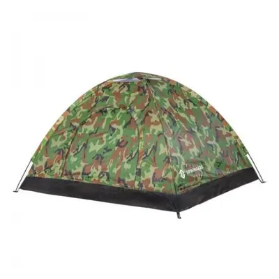 Cort camping, model camuflaj, 200x150x110 cm, Springos