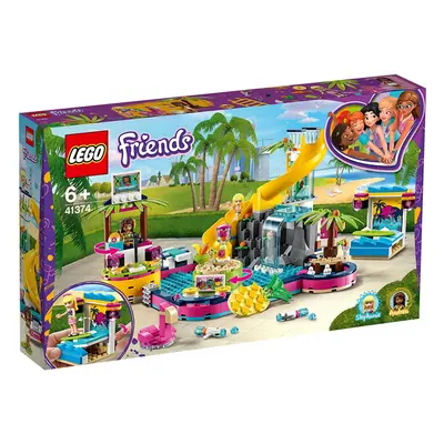 LEGO Friends - Petrecerea la piscina a Andreei 41374, 468 piese