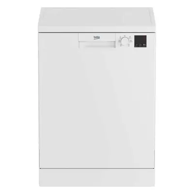 Masina de spalat vase Beko DVN06430W, 14 seturi, 6 programe, Clasa D, (clasificare energetica ve