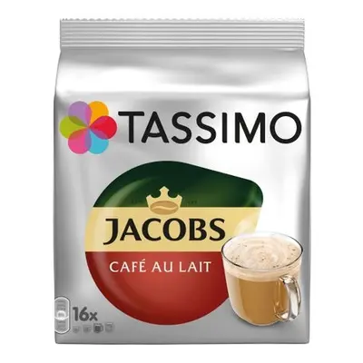 Capsule Cu Cafea Jacobs Tassimo Cafe Au Lait - 16 Capsule - 184gr/pachet