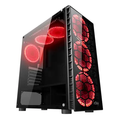 Sistem Desktop PC Gaming Serioux SRX-594939FL0008, Intel® Core™ i5-9400F, 8GB DDR4, HDD 1TB, NVI