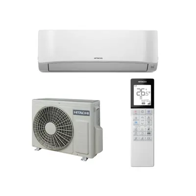 Aparat de aer conditionat Hitachi AIRHOME 400 , 9000 btu/h, White, RAK-DJ25PHAE/RAC-DJ25PHAE