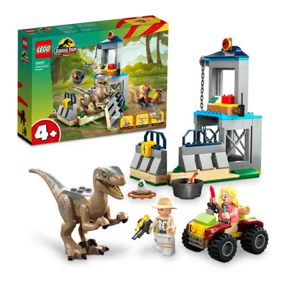 Set LEGO Jurassic World - Evadarea dinozaurului Velociraptor (76957)