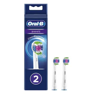 Rezerve periuta de dinti electrica Oral-B 3D White, Tehnologie CleanMaximiser, 2 buc