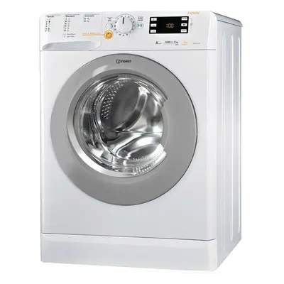 Masina de spalat cu uscator Indesit Innex XWDE 961480X, 1400 RPM, Spalare 9 kg, Uscare 6 kg, Cla