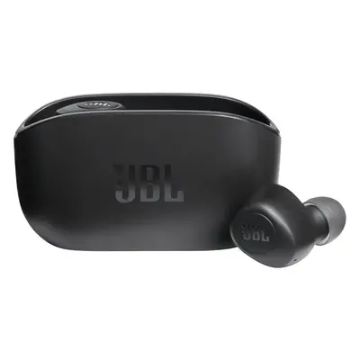 Casti audio in-ear JBL Wave 100TWS, Bluetooth, True Wireless, Negru