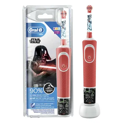 Periuta de dinti electrica pentru copii Oral-B Vitality D100.413.2K Star Wars, 7600 oscilatii, 2