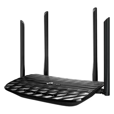 Router wireless TP-Link Archer C6, AC1200, Gigabit, Dual-Band, Negru