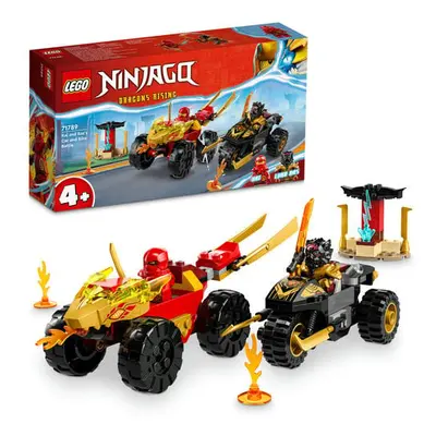 Set LEGO Ninjago - Masina lui Kai si motocicleta lui Ras (71789)