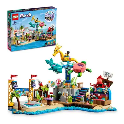 Set LEGO Friends - Parc de distractii pe plaja (41737)