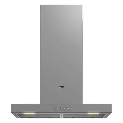 Hota decorativa Beko BHCB61622BXH, 240 W, 613 mc/h, 1 motor, Iluminare LED, Clasa B, Inox