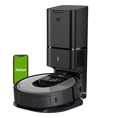 Aspirator robot iRobot Roomba I7+7556, Wi-Fi, 26Wh, 0.4 L, 33 W, Senzor anti-cadere, 3-Stage Cle